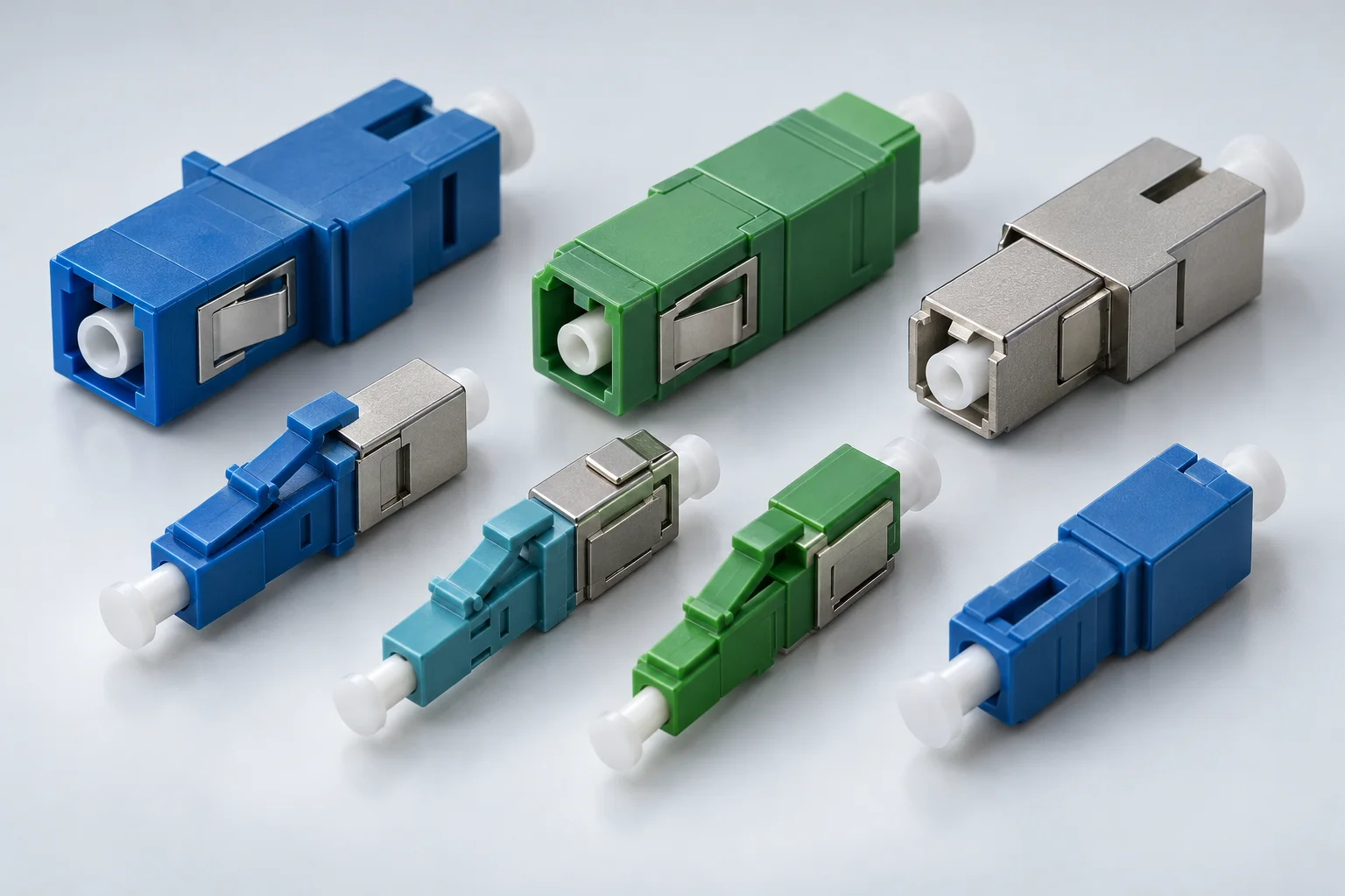 LC and SC fixed fiber optic attenuators