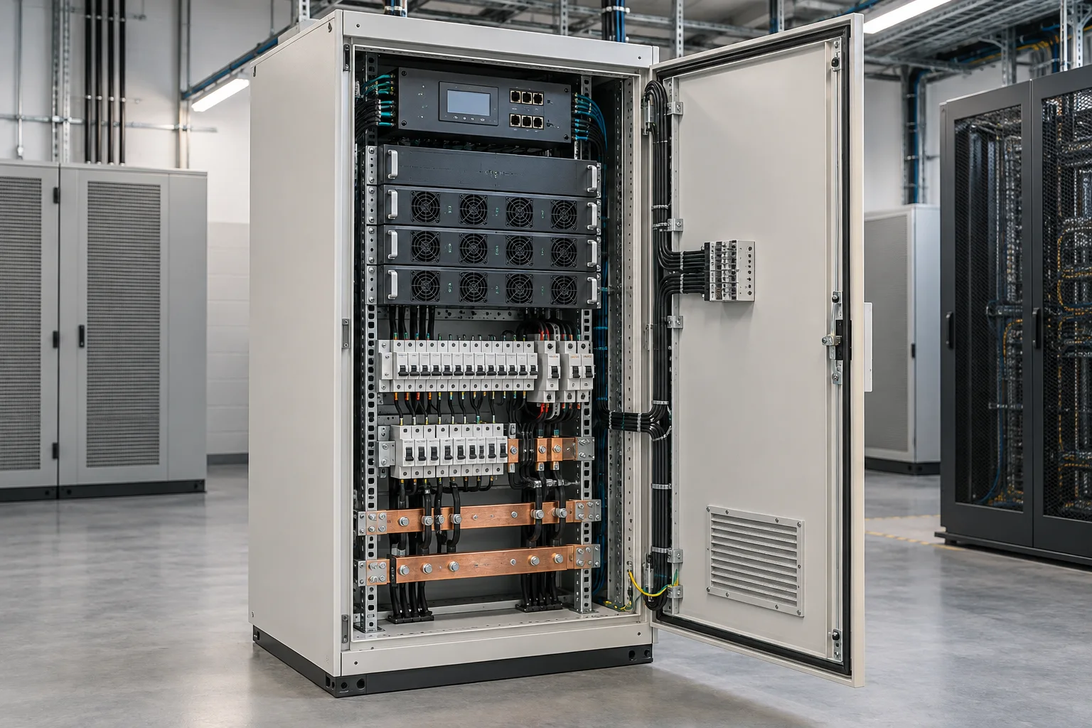 Telecom DC power modules and distribution equipment