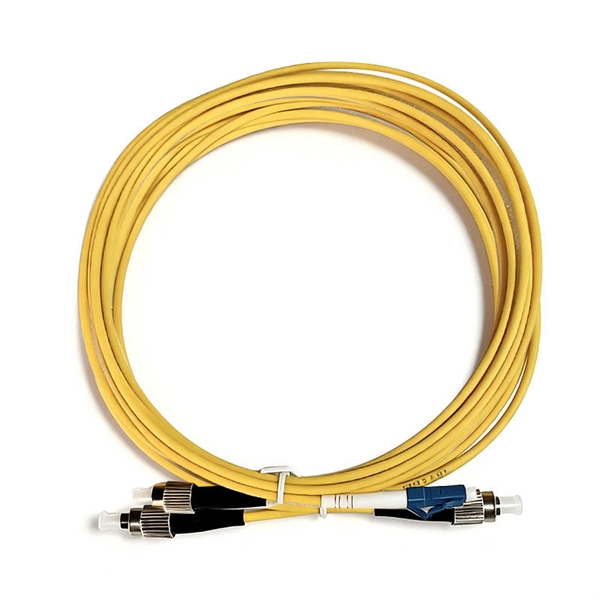 Why is the fiber optic cable for my broadband connection tangled 