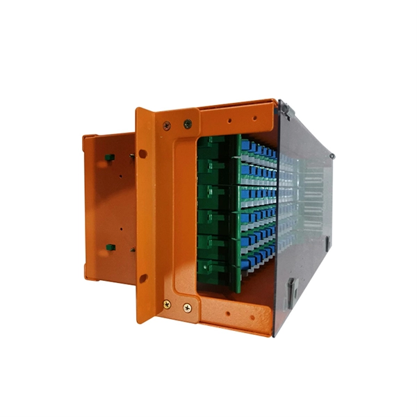 Can fiber optic cables be connected to a PBX Programmable Switchboard 