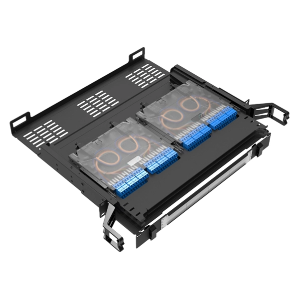 Standard distribution boxes are installed outdoors