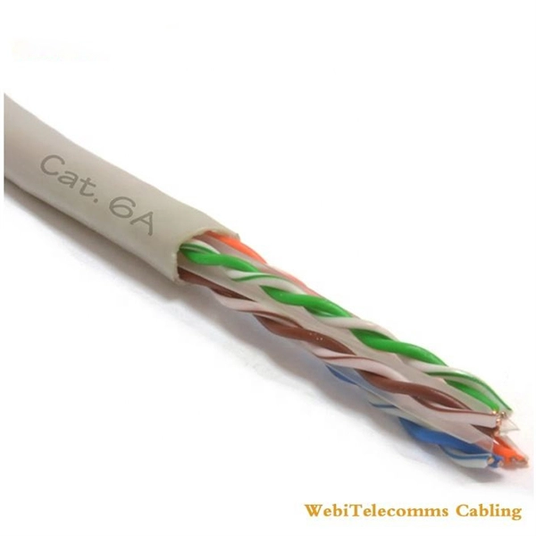 How to strip the outer layer of a hybrid optical cable
