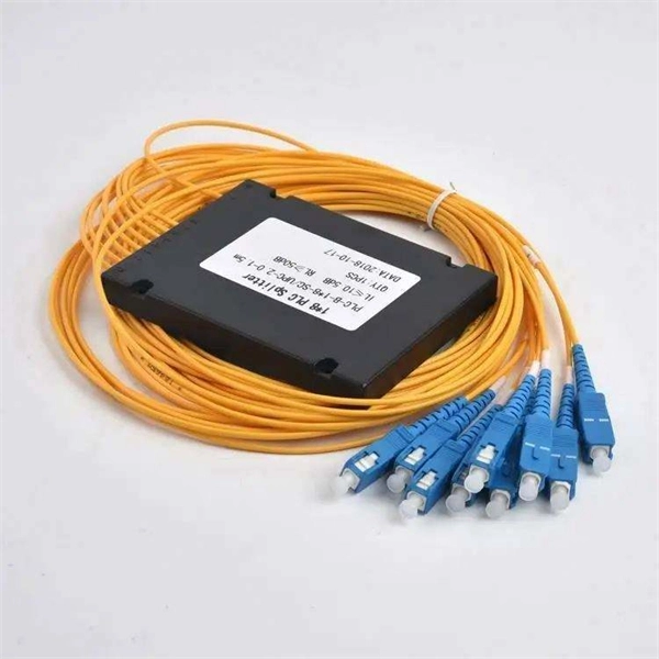 Installing optical cables at the optical cable factory