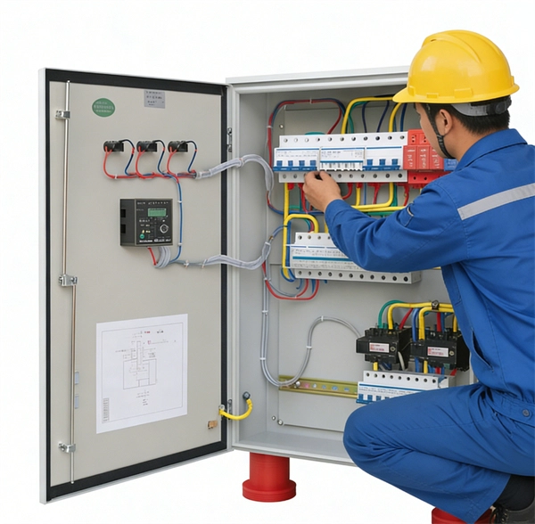 Fiber optic cable used in elevators