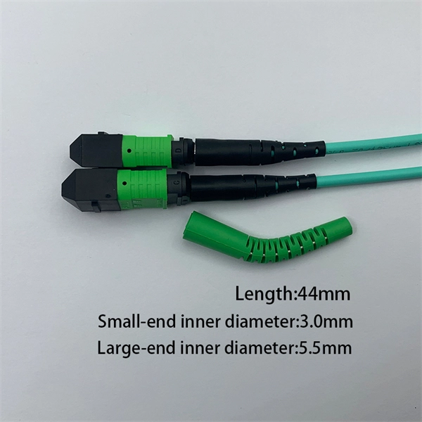 Red light pen connected to light power meter