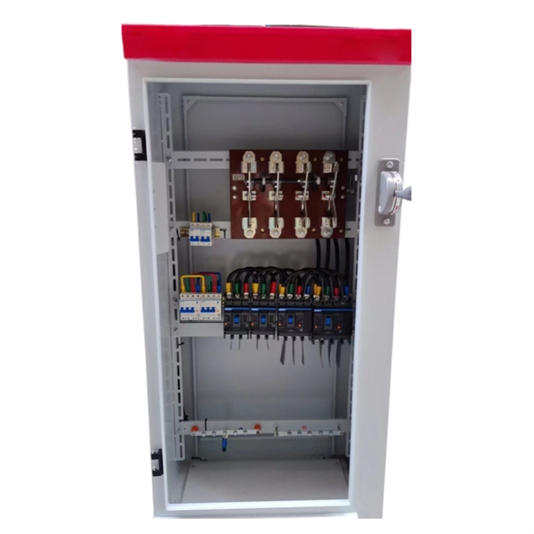 How to wire the branch circuit breakers in the distribution box 